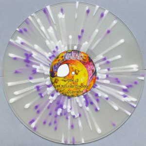 Naxatras ‎– EP clear splatter with purple and white