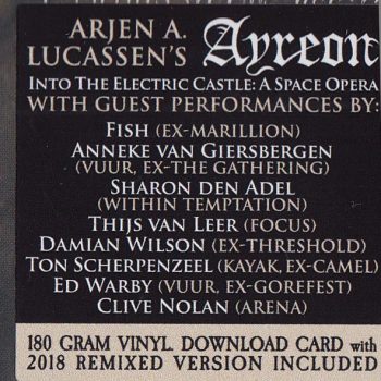 Ayreon ‎– Into The Electric Castle (A Space Opera)