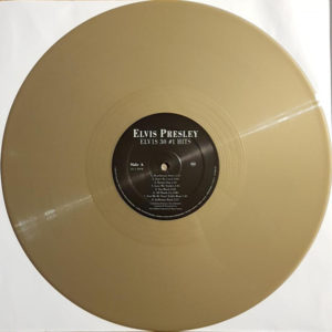 Elvis Presley ‎– ELV1S 30 #1 Hits (Gold Vinyl)