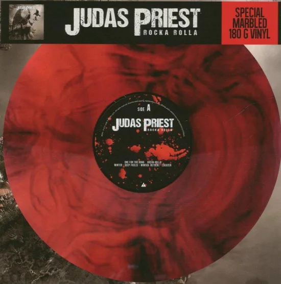 Judas Priest – Rocka Rolla (Red Marbled Vinyl)