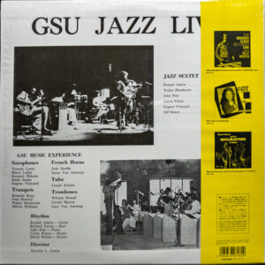 Governor’s State University Jazz Band – GSU Jazz Live!