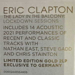 Eric Clapton – The Lady In The Balcony: Lockdown Sessions (GOLD LP)