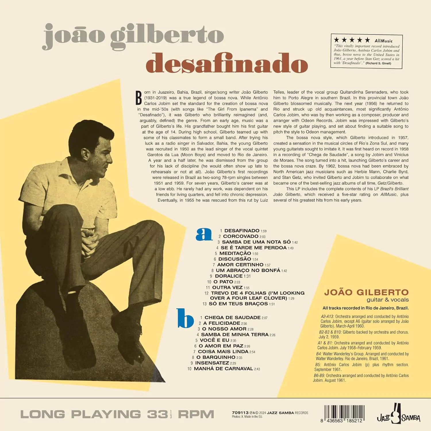João Gilberto – Desafinado d